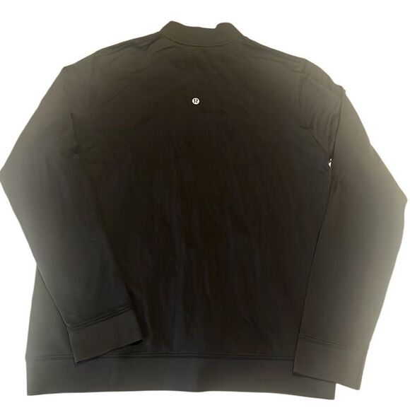 Lululemon Black Seamless Sweat Wicking Training Jacket Size 12 - Picture 3 of 9